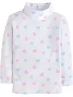 Little English Printed Turtleneck