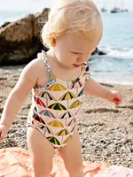 Pink Chicken baby girls claire suit