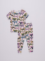 Pink Chicken kids bamboo pj set