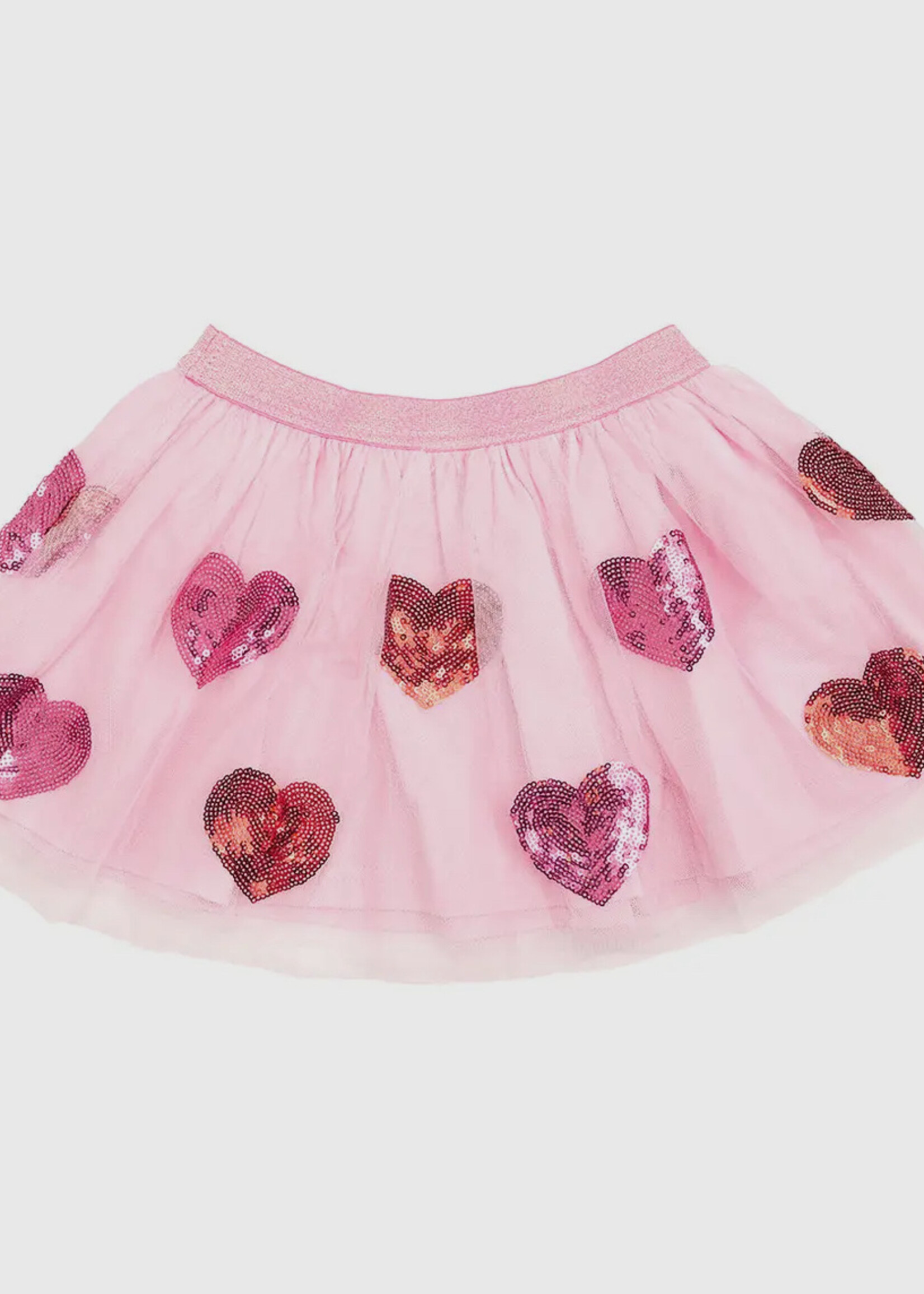 Sweet Wink Sequin Heart Valentine's Day Tutu