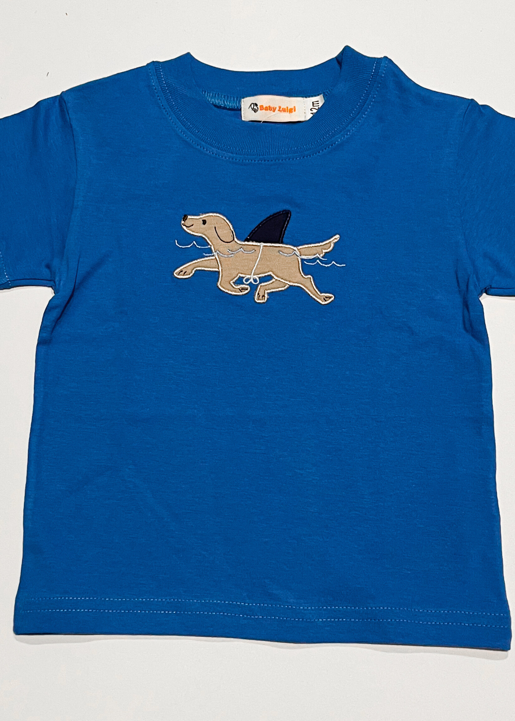 Luigi Kids Boys S/S Shark Fin in Water