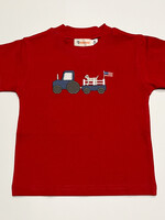 Luigi Kids Boys S/S Tractor Pulling Wagon w/Dog
