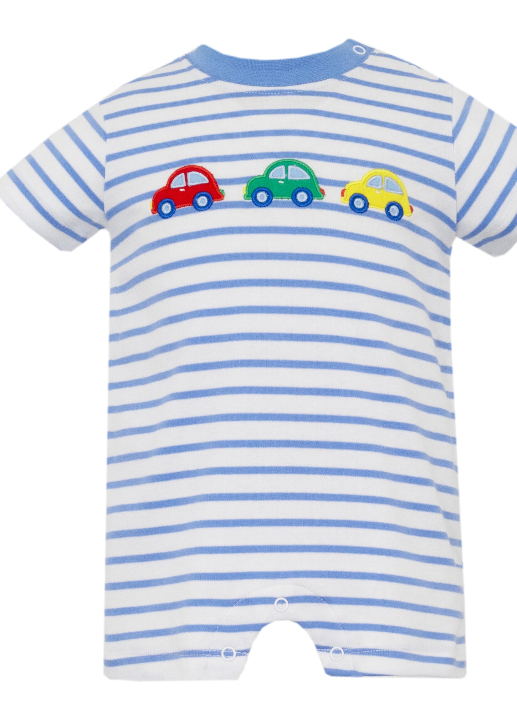 Claire and Charlie BEEP BEEP - Boy's short romper
