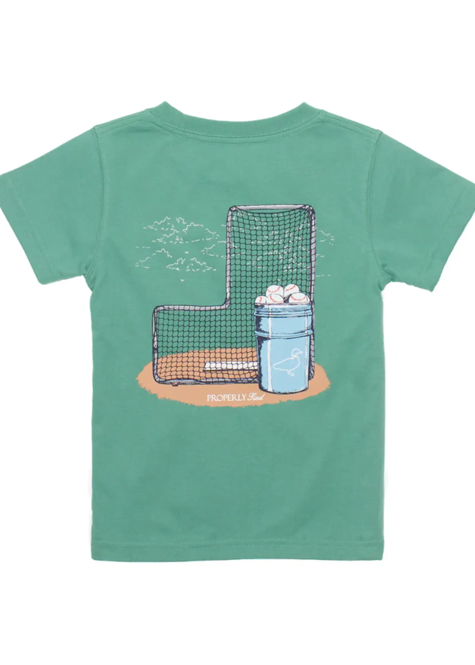 Properly Tied Boys Baseball Bucket SS