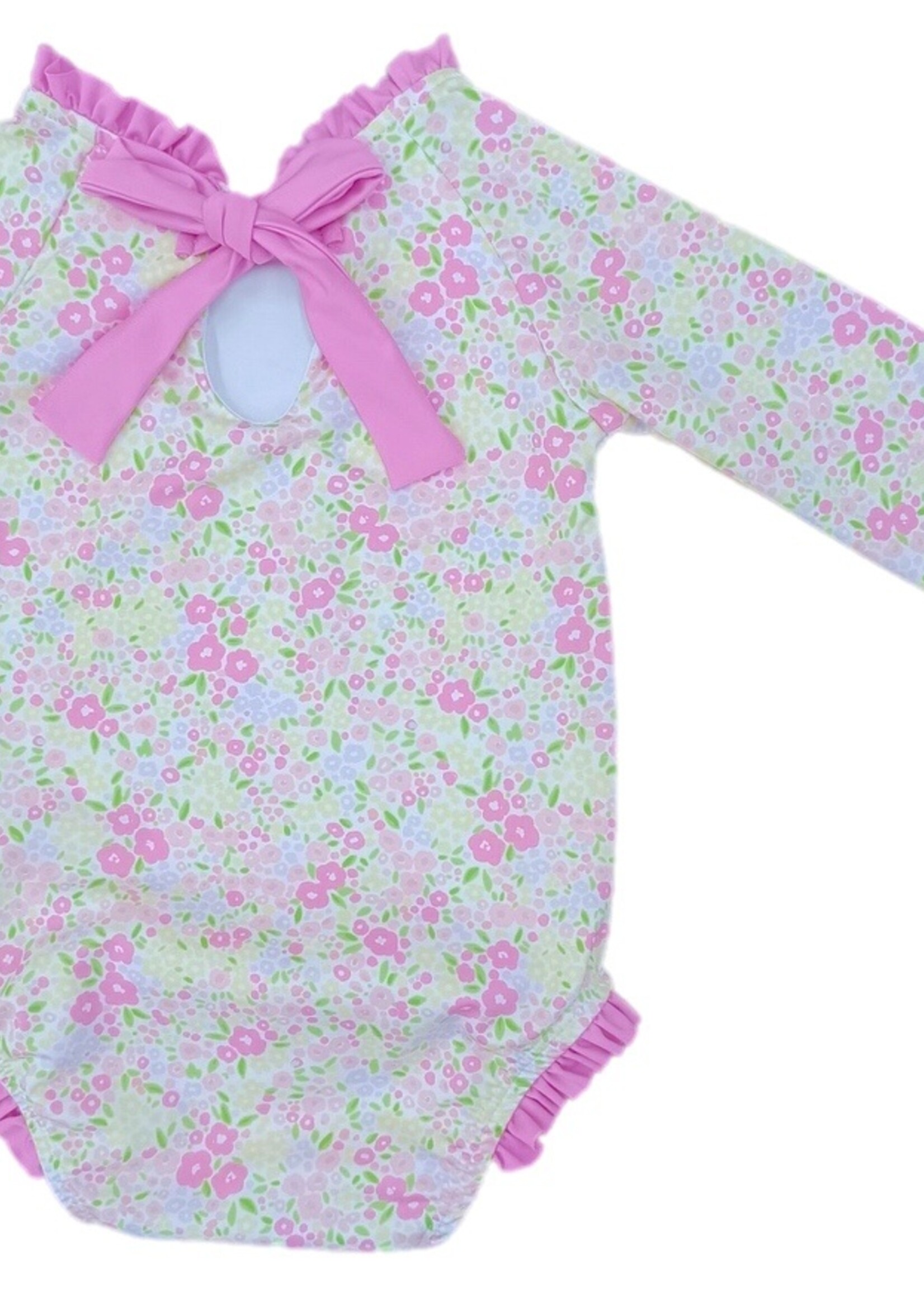 James and Lottie Leighton One Piece Rash Guard Swim