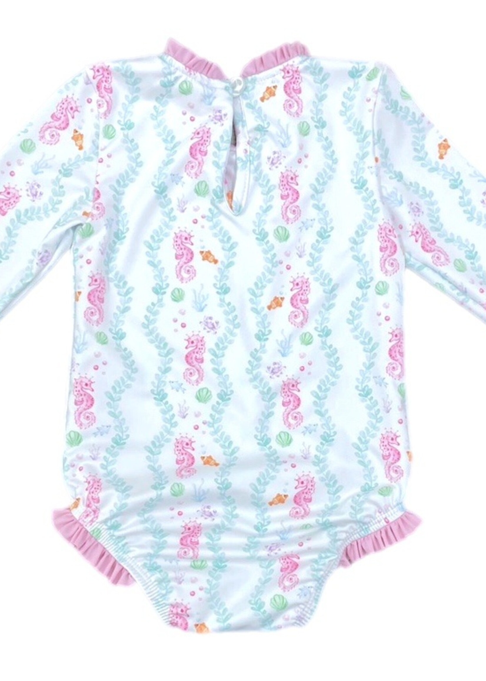 James and Lottie Leighton One Piece Rash Guard Swim