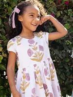 Pink Chicken girls marisol dress - lavender dandelion