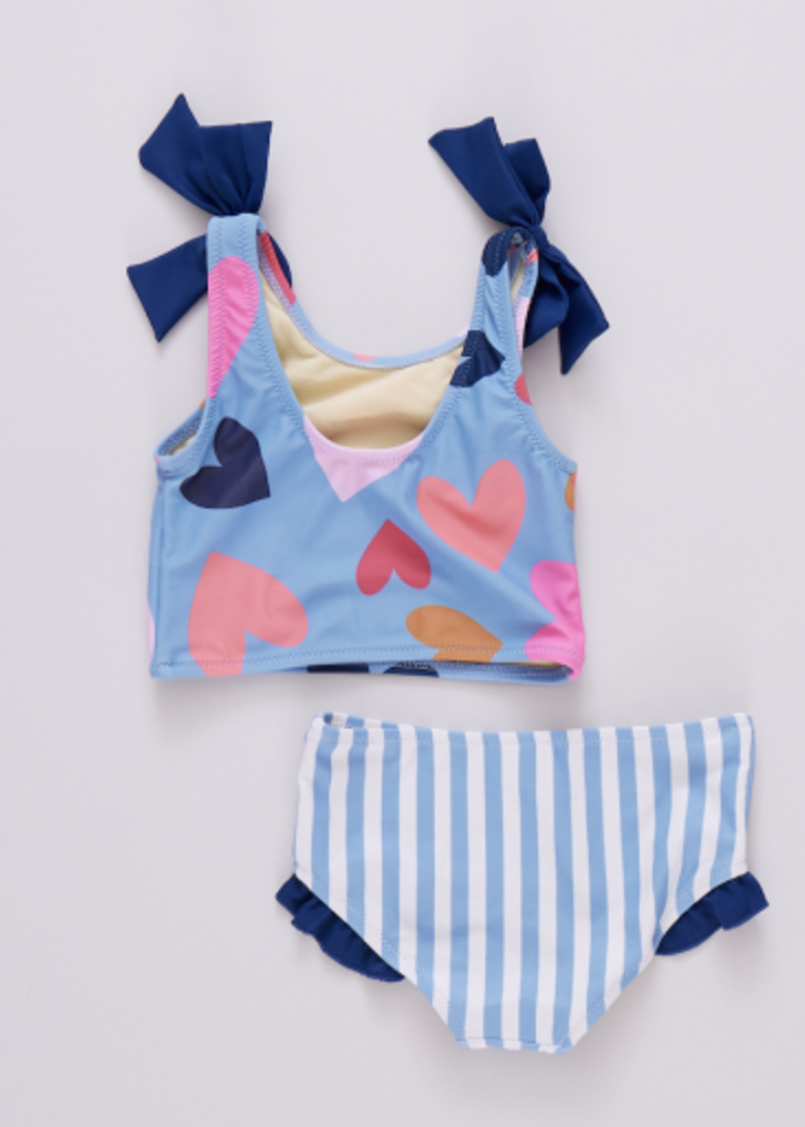 Pink Chicken girls shelly tankini