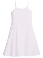 Little English | BISBY Strappy Sundress - Light Pink Stripe