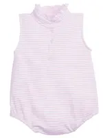 Little English | BISBY Sleeveless Hastings Bubble - Light Pink Stripe