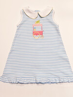 Luigi Kids Girls Ruffled Dress Lemonade Cart