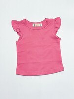 Luigi Kids Girl Flutter-Sleeve Top