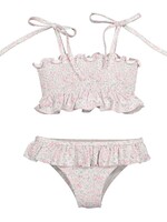 Sal & Pimenta Pink Ditsy Floral Bikini