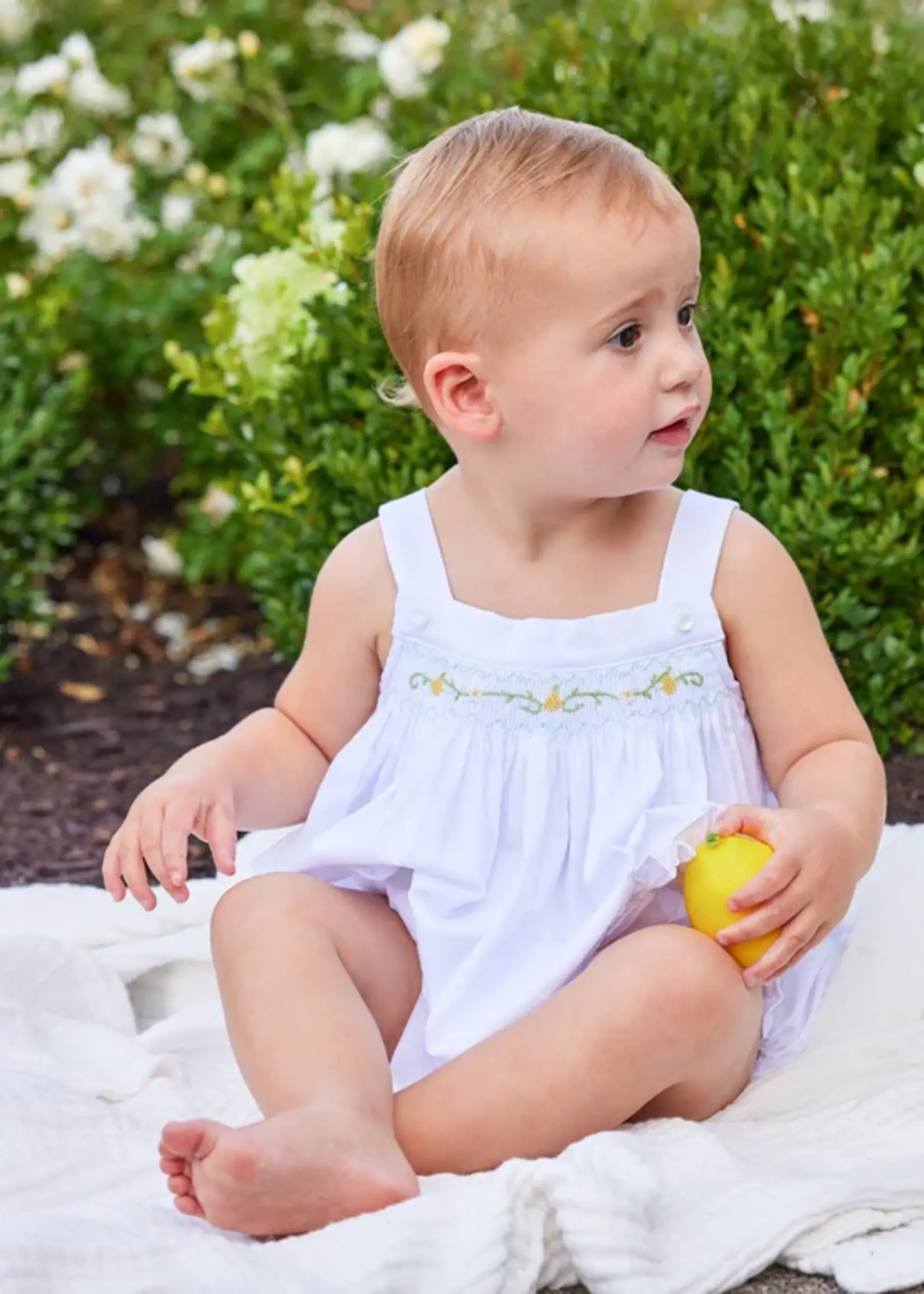 Little English | BISBY Smocked Nora Bubble