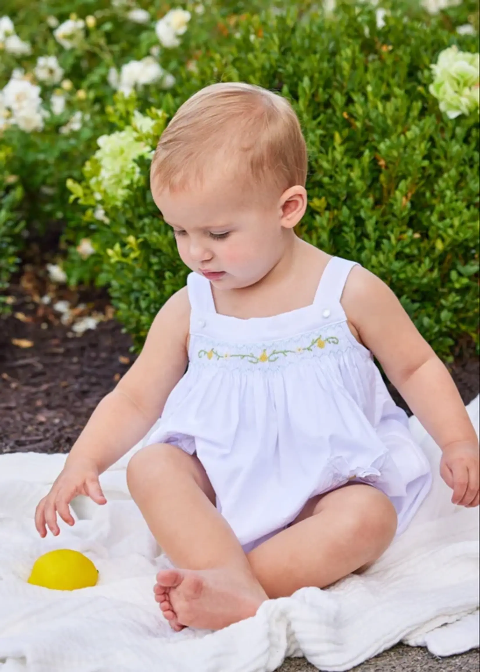 Little English | BISBY Smocked Nora Bubble