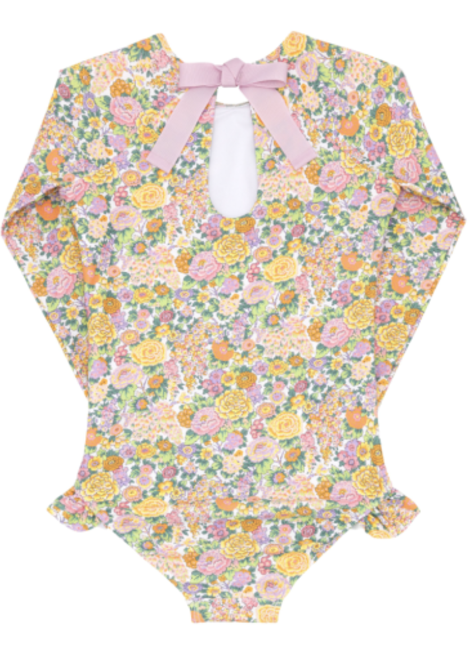 Minnow girls Elysian Day rashguard one piece