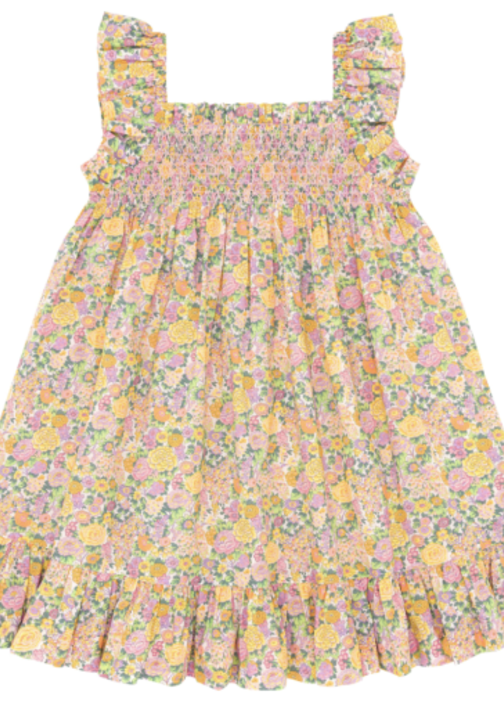Minnow girls Elysian Day smocked tent dress