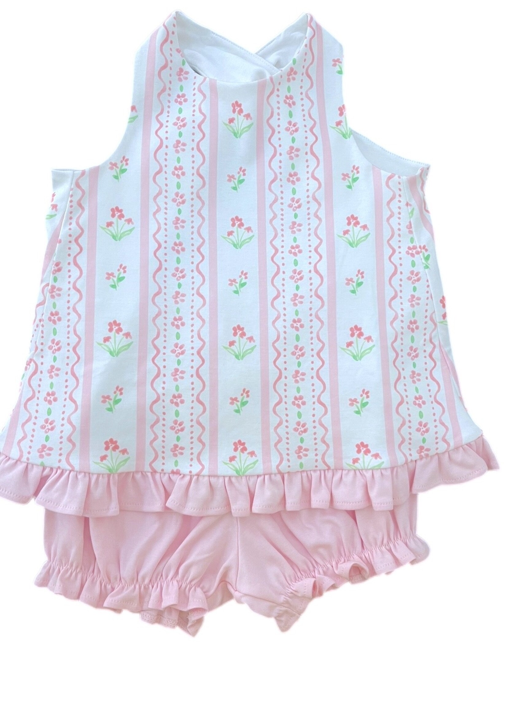 James and Lottie Poppy Bloomer Set