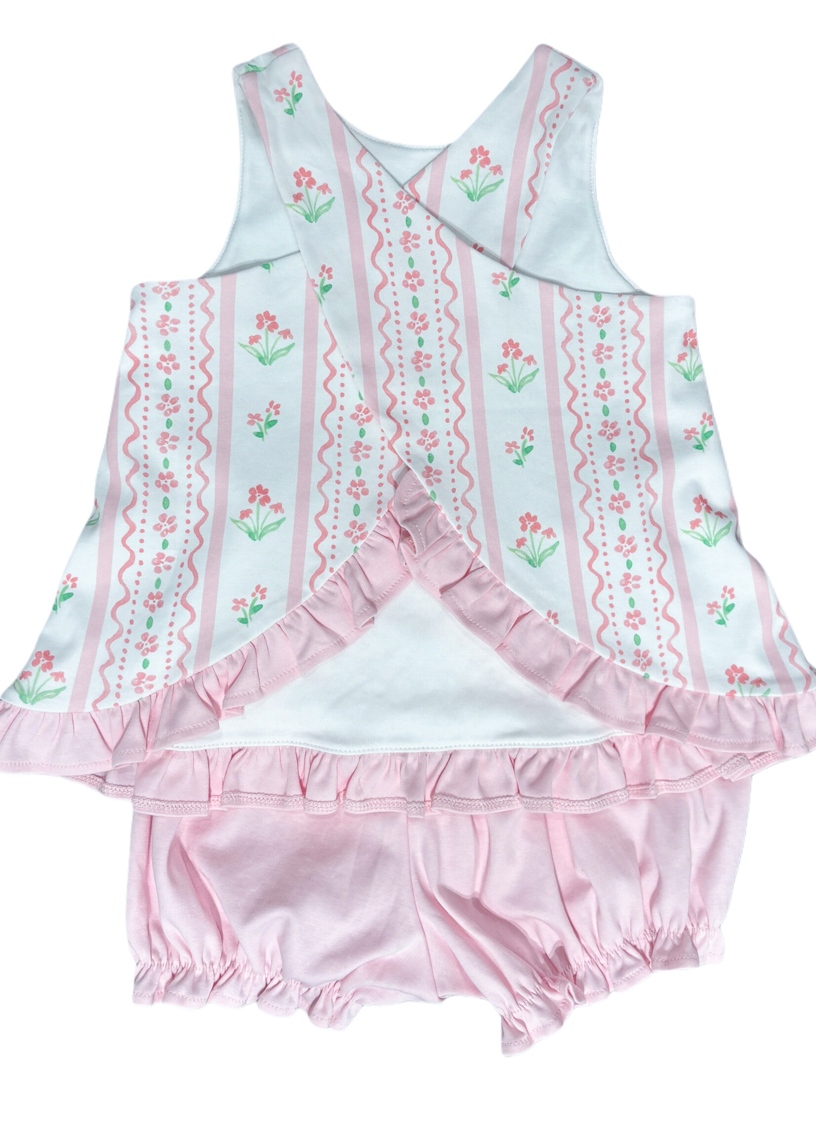 James and Lottie Poppy Bloomer Set