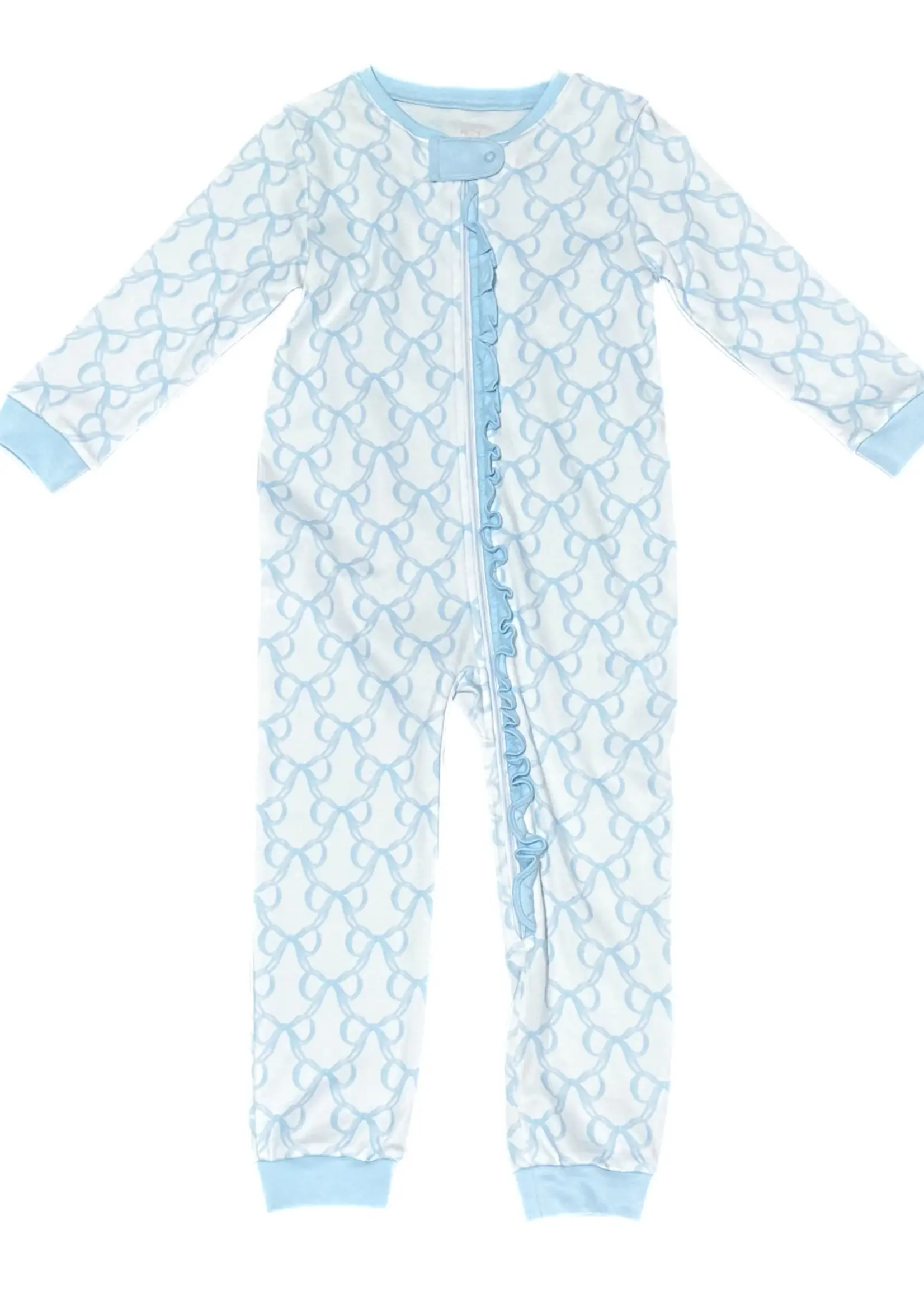 James and Lottie One Piece Zip Up Jammie