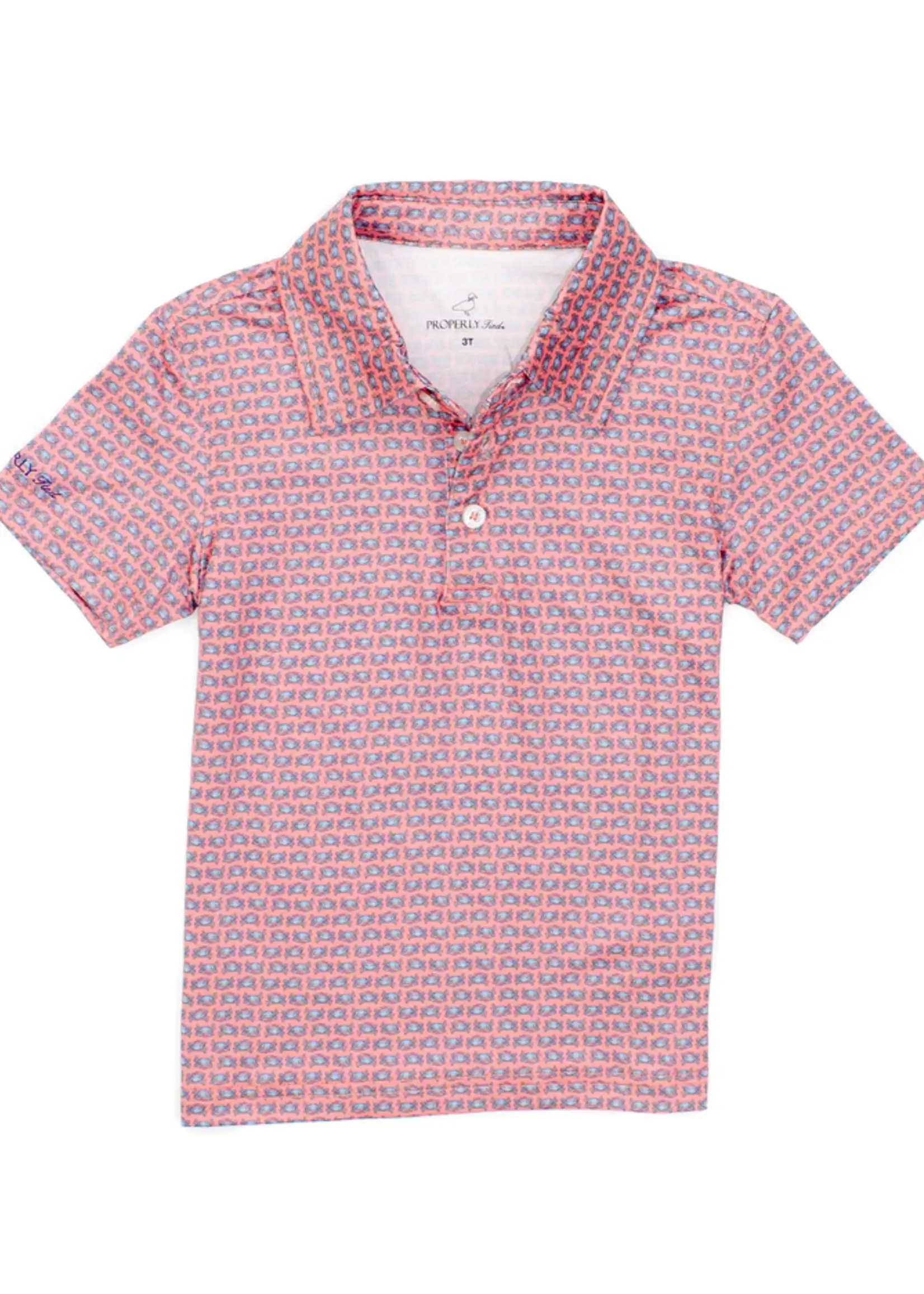 Properly Tied Boys Inlet Polo