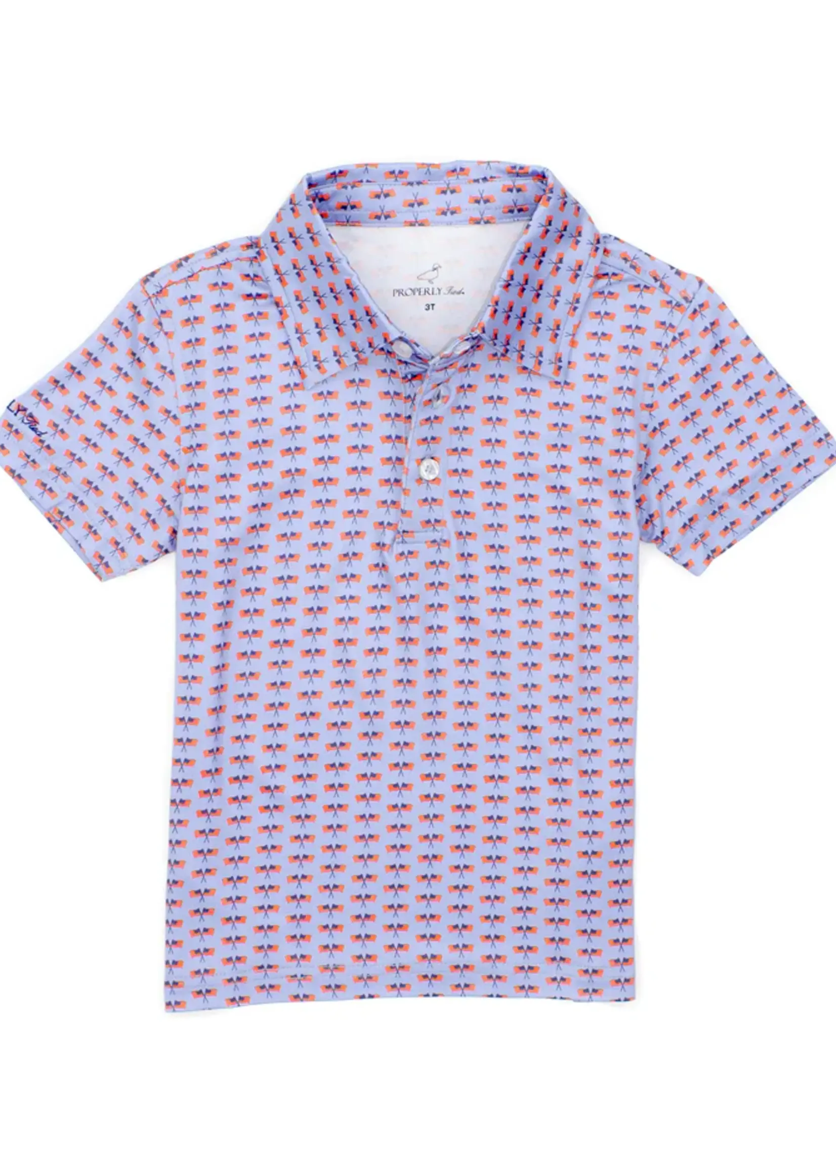 Properly Tied Boys Inlet Polo