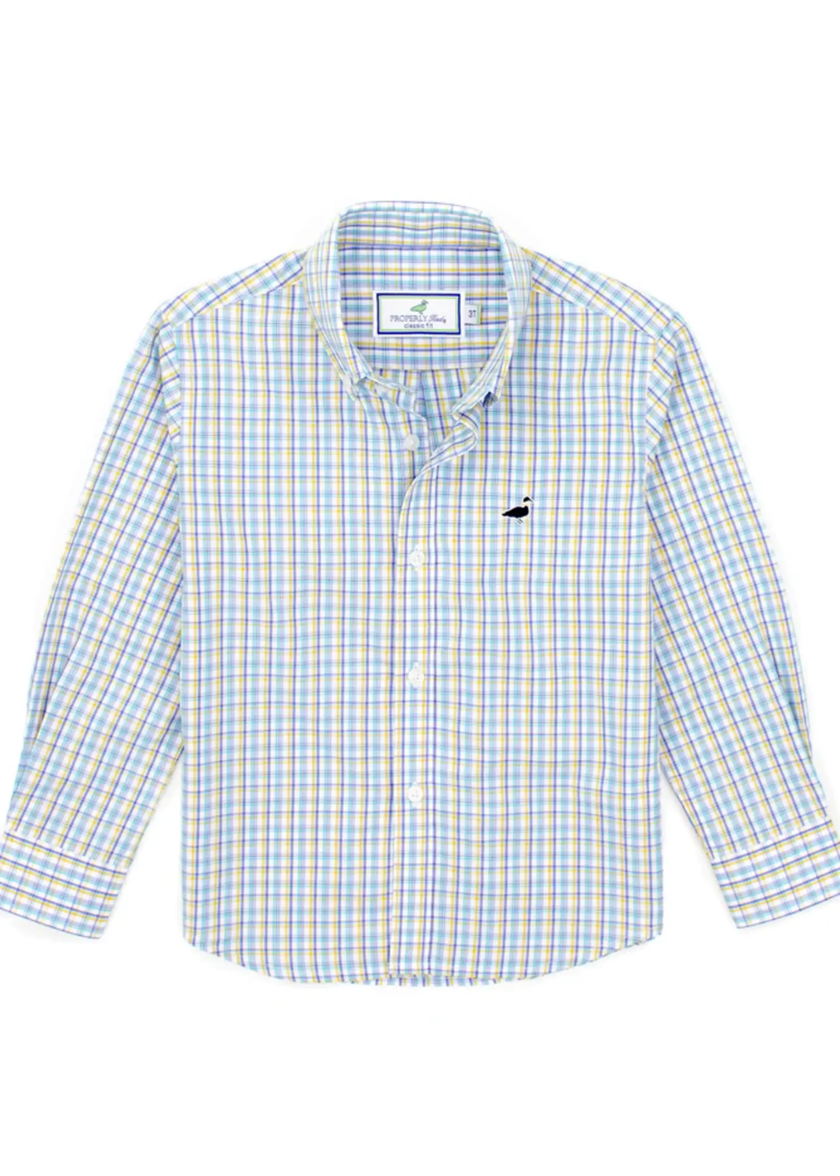 Properly Tied Boys Park Avenue Dress Shirt