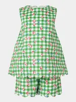 Rachel Riley Scalloped Top and Short Set