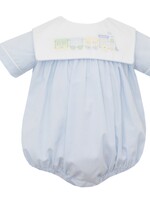 Anavini TRAIN - Boy's bubble w/ sq. collar