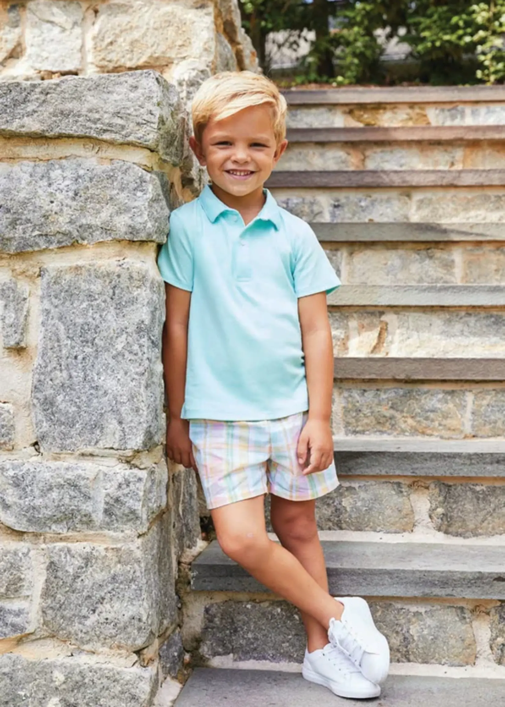 Little English | BISBY Short Sleeve Polo