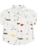 Pink Chicken baby boys jack shirt