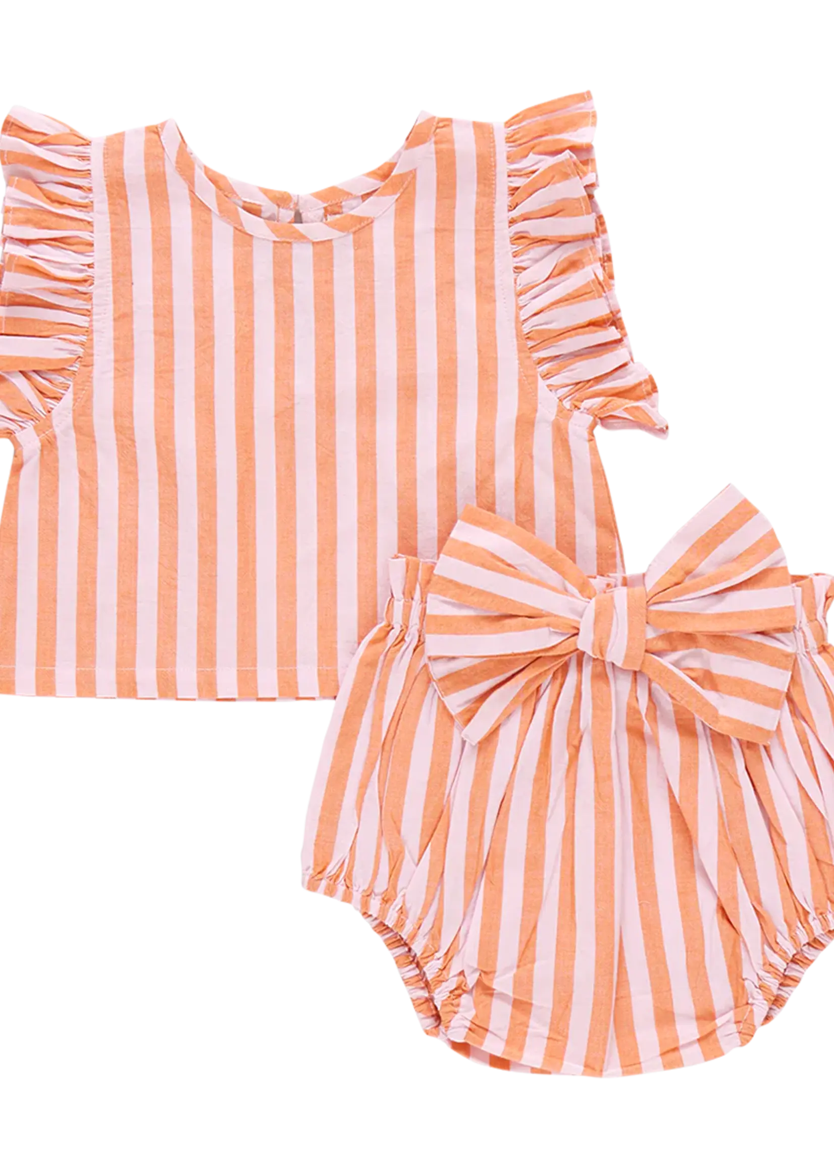 Pink Chicken baby girls abigail 2-piece set
