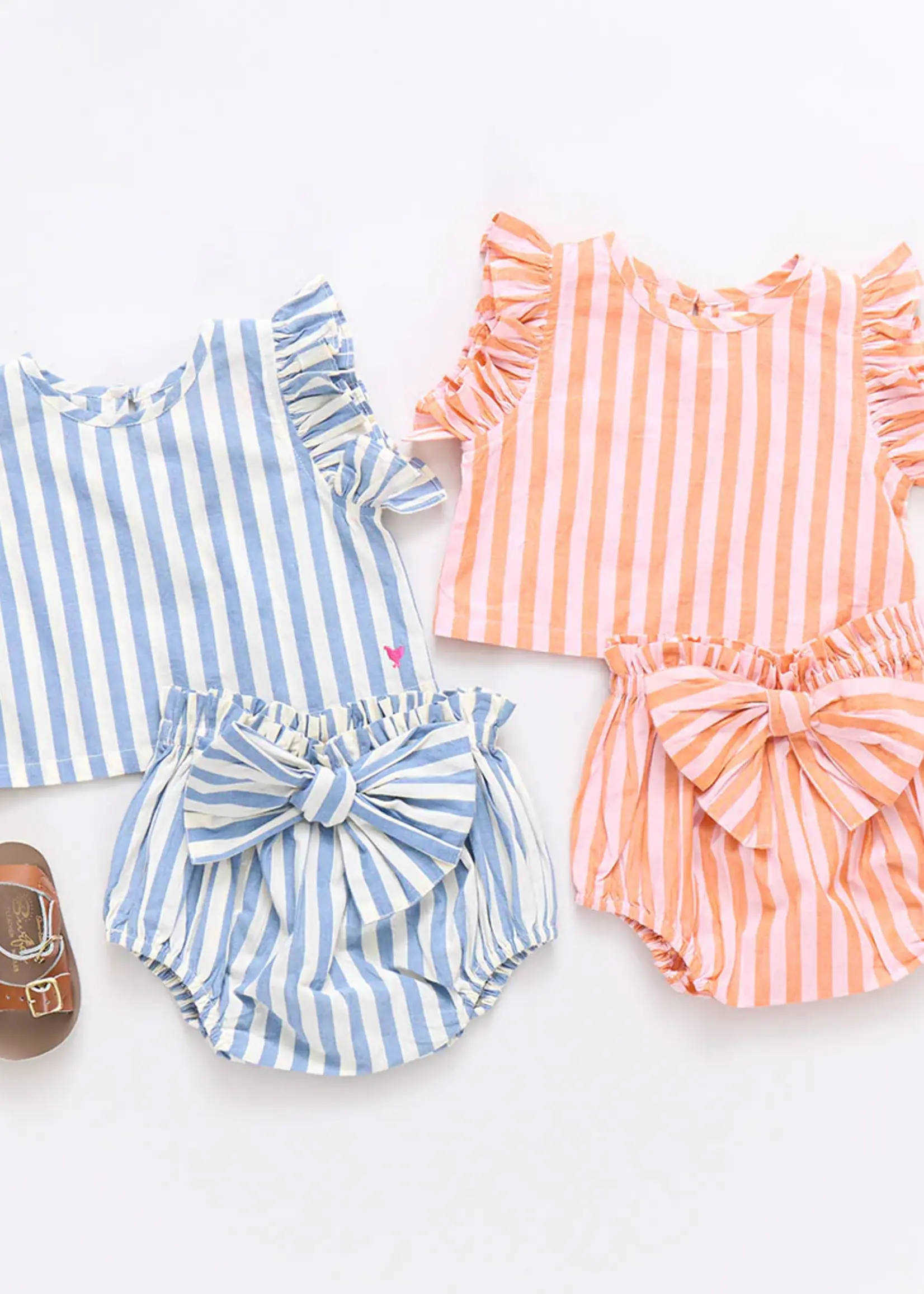 Pink Chicken baby girls abigail 2-piece set