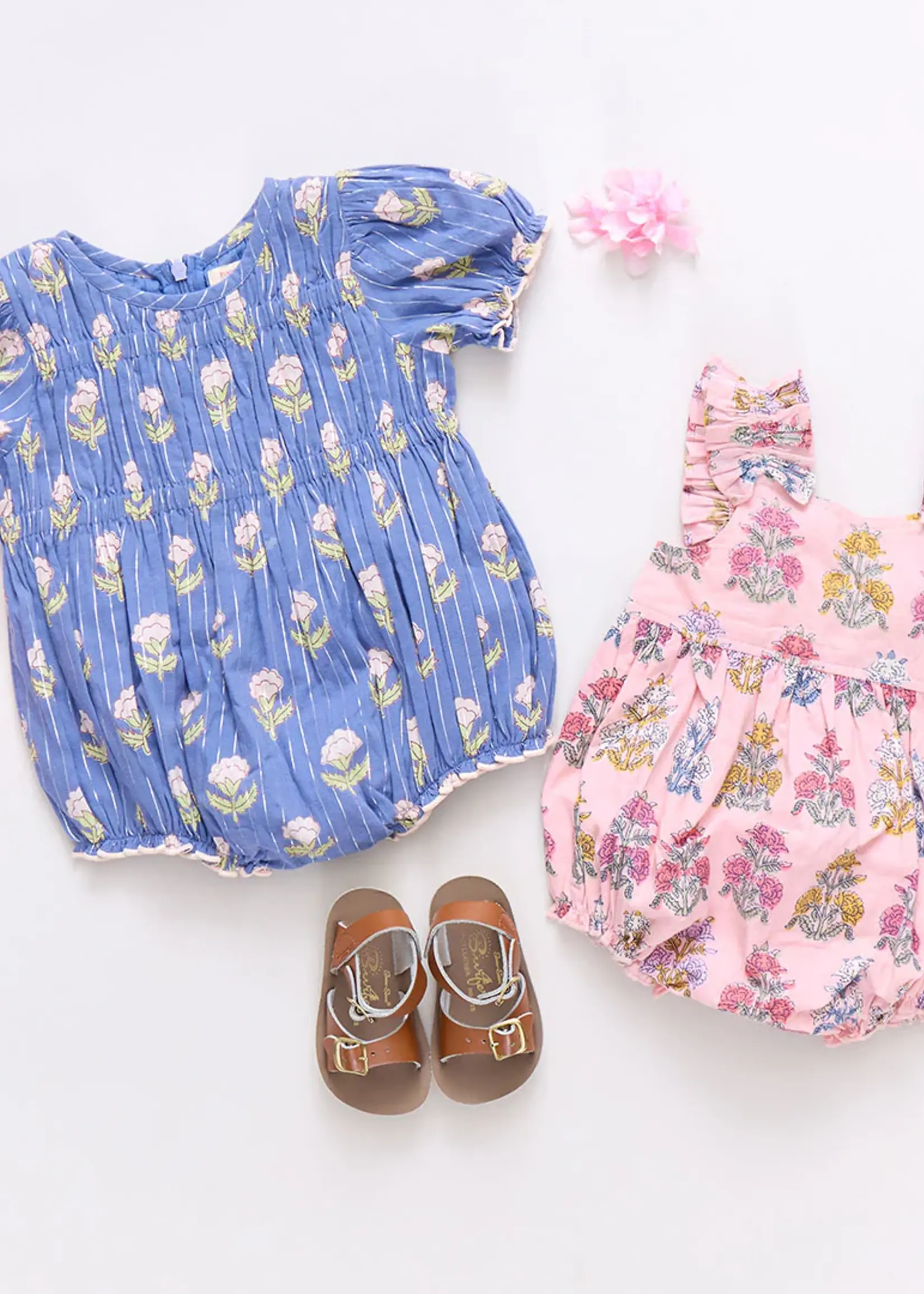 Pink Chicken baby girls waverly bubble