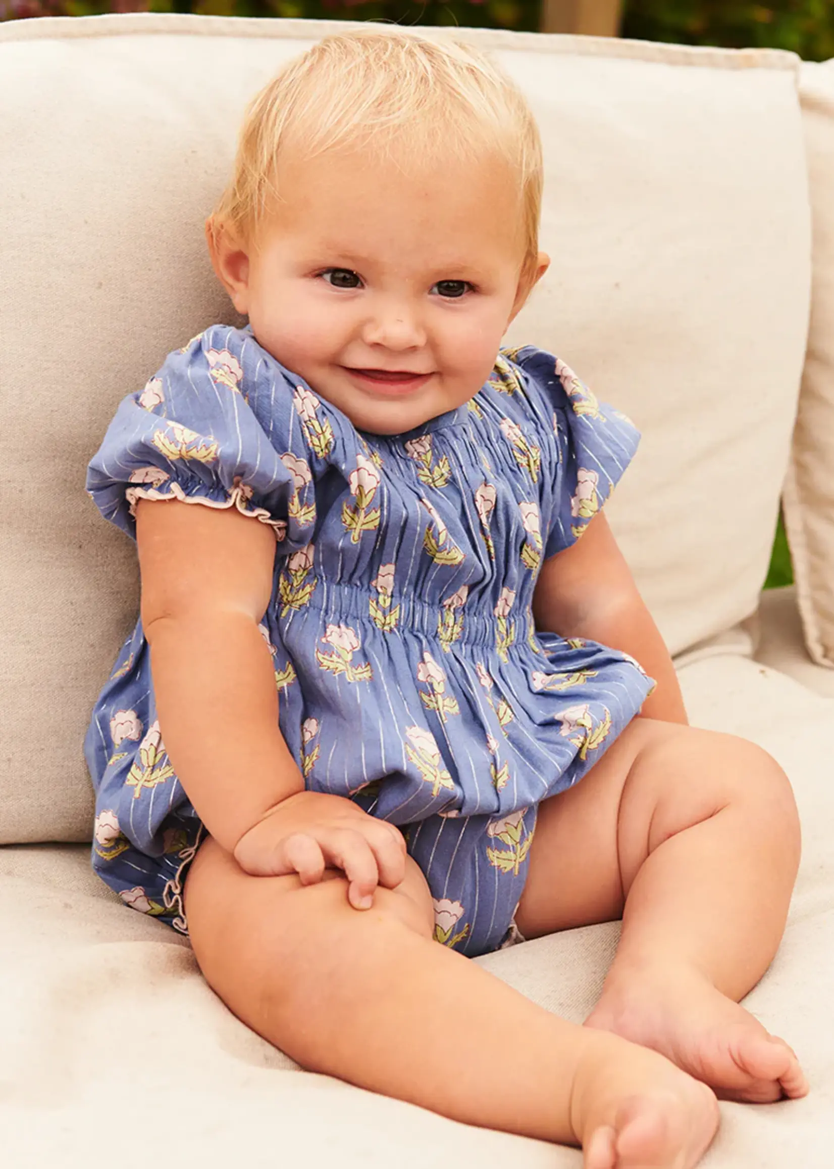 Pink Chicken baby girls waverly bubble
