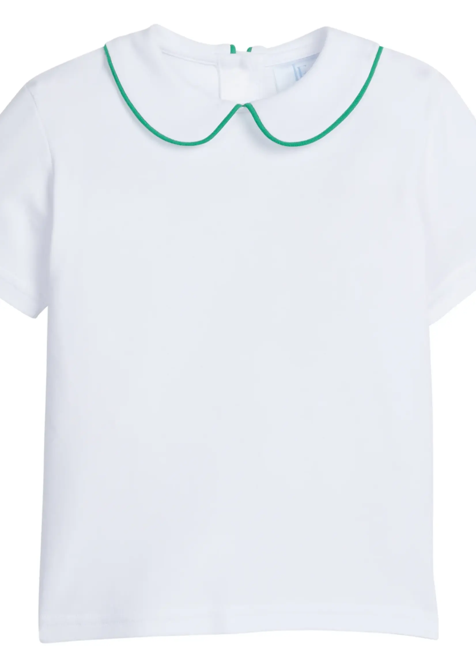 Little English Piped Peter Pan Short Sleeve