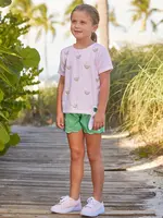 Little English Scallop Short