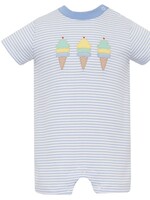 Claire and Charlie Ice Cream Boys Romper