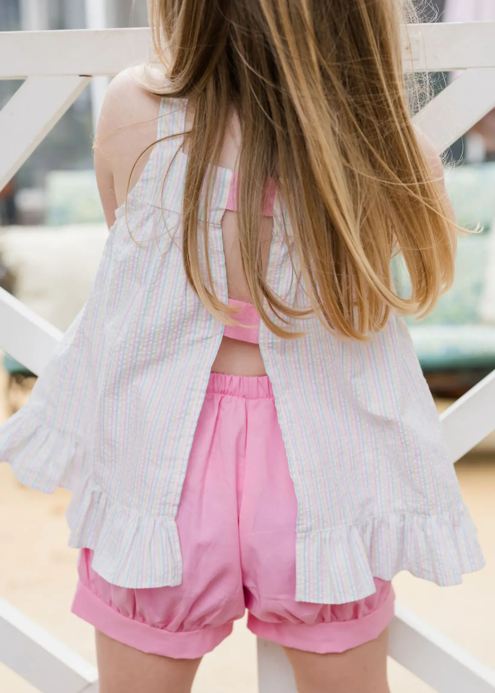 James and Lottie Maggie Bloomer/Banded Short Set