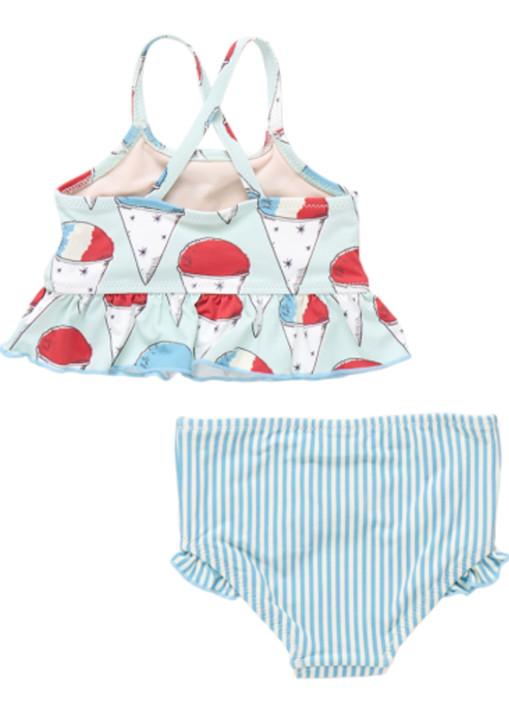 Pink Chicken girls joy tankini