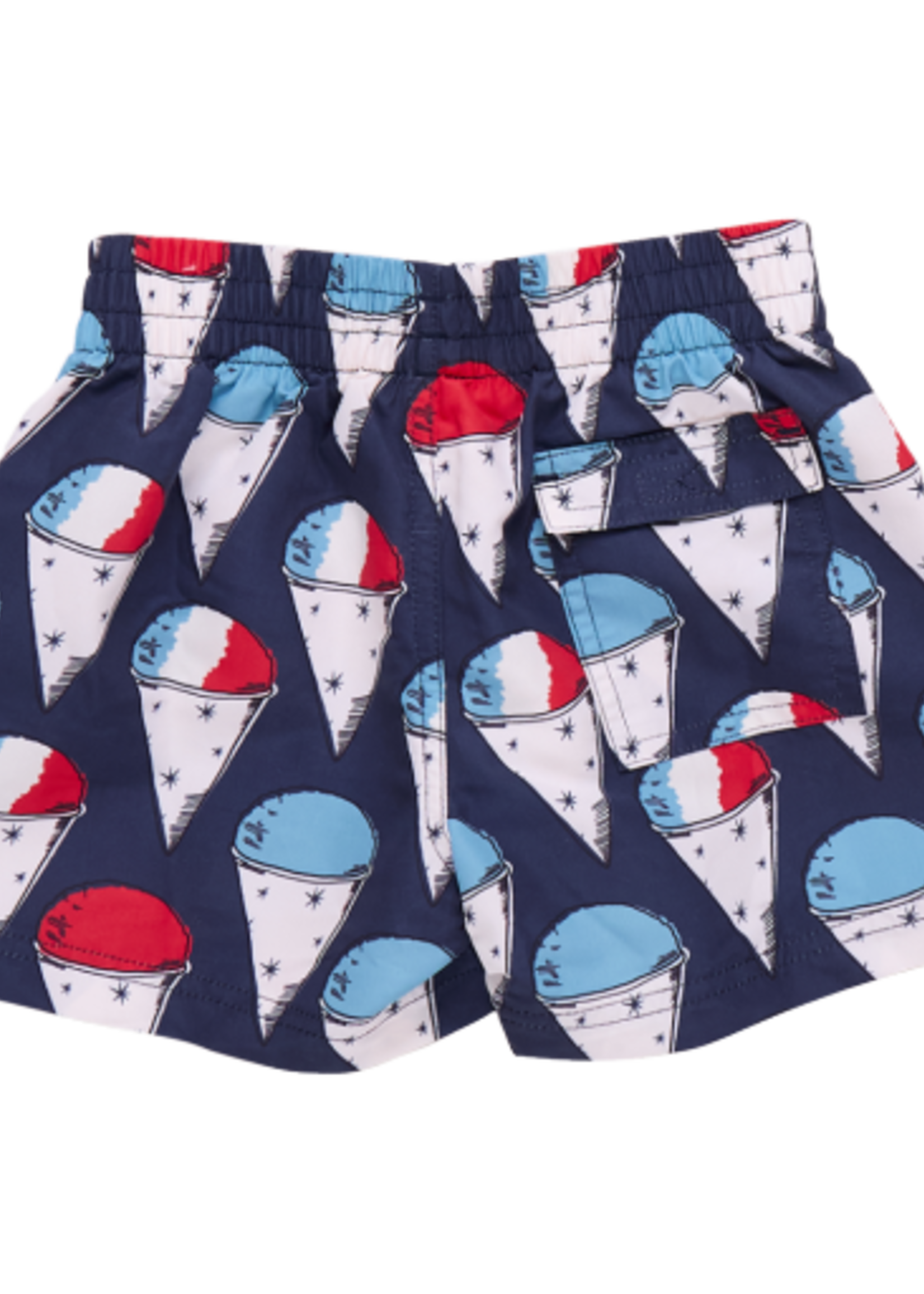 Pink Chicken baby boys swim trunk