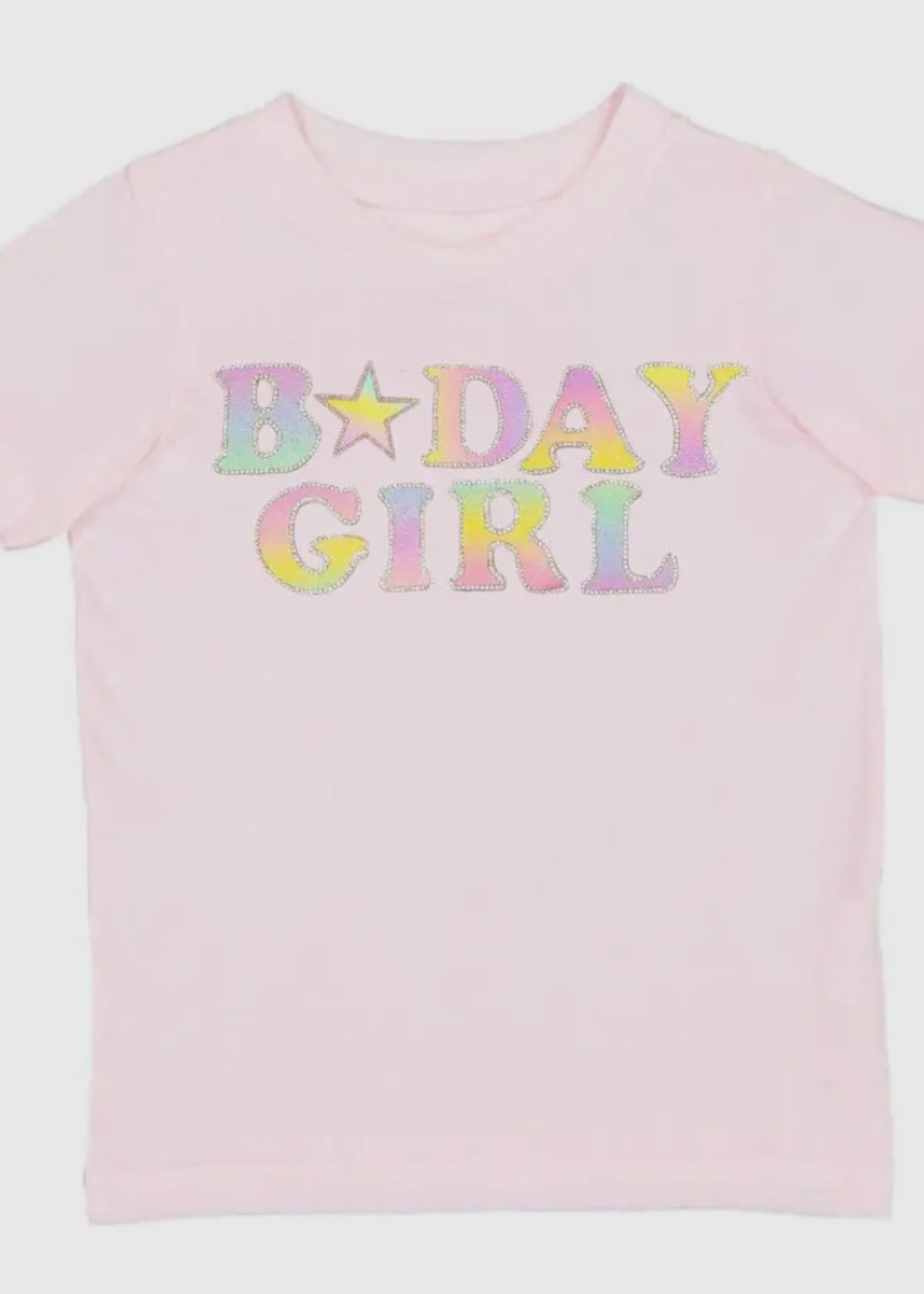 Sweet Wink BDay Girl Patch Short Sleeve T-shirt