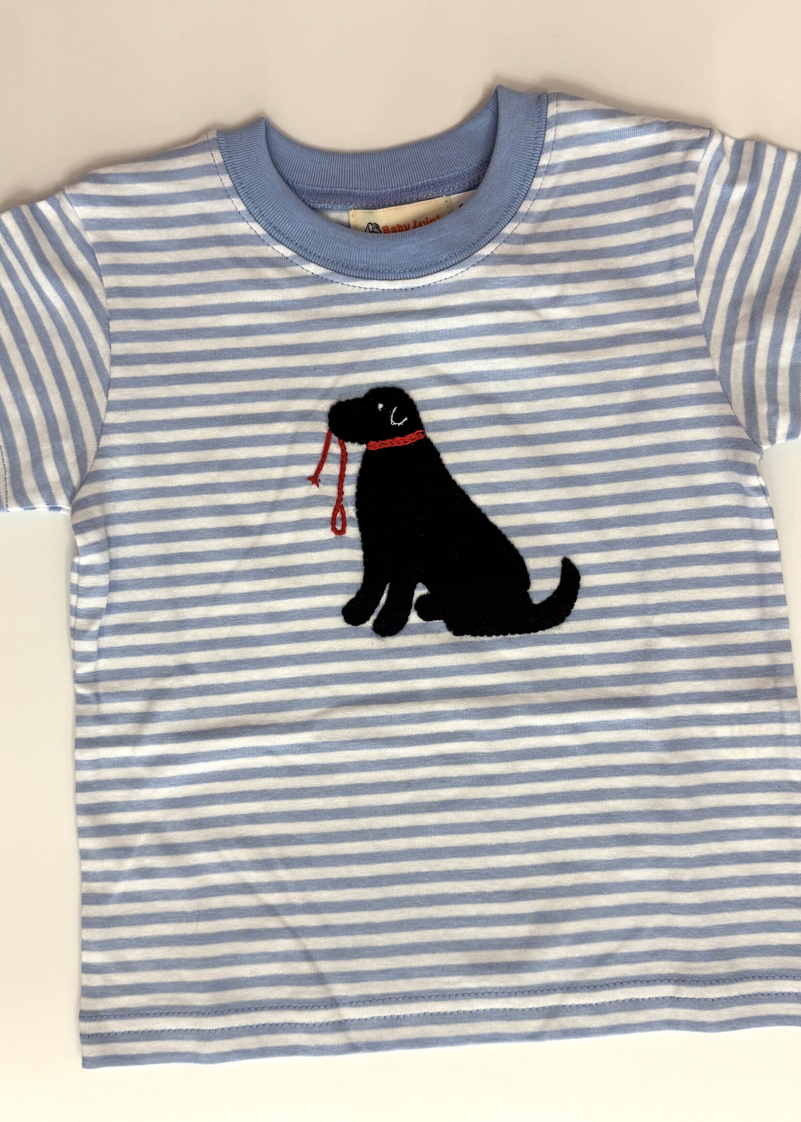 Luigi Kids Boys Stripe S/S Black Lab