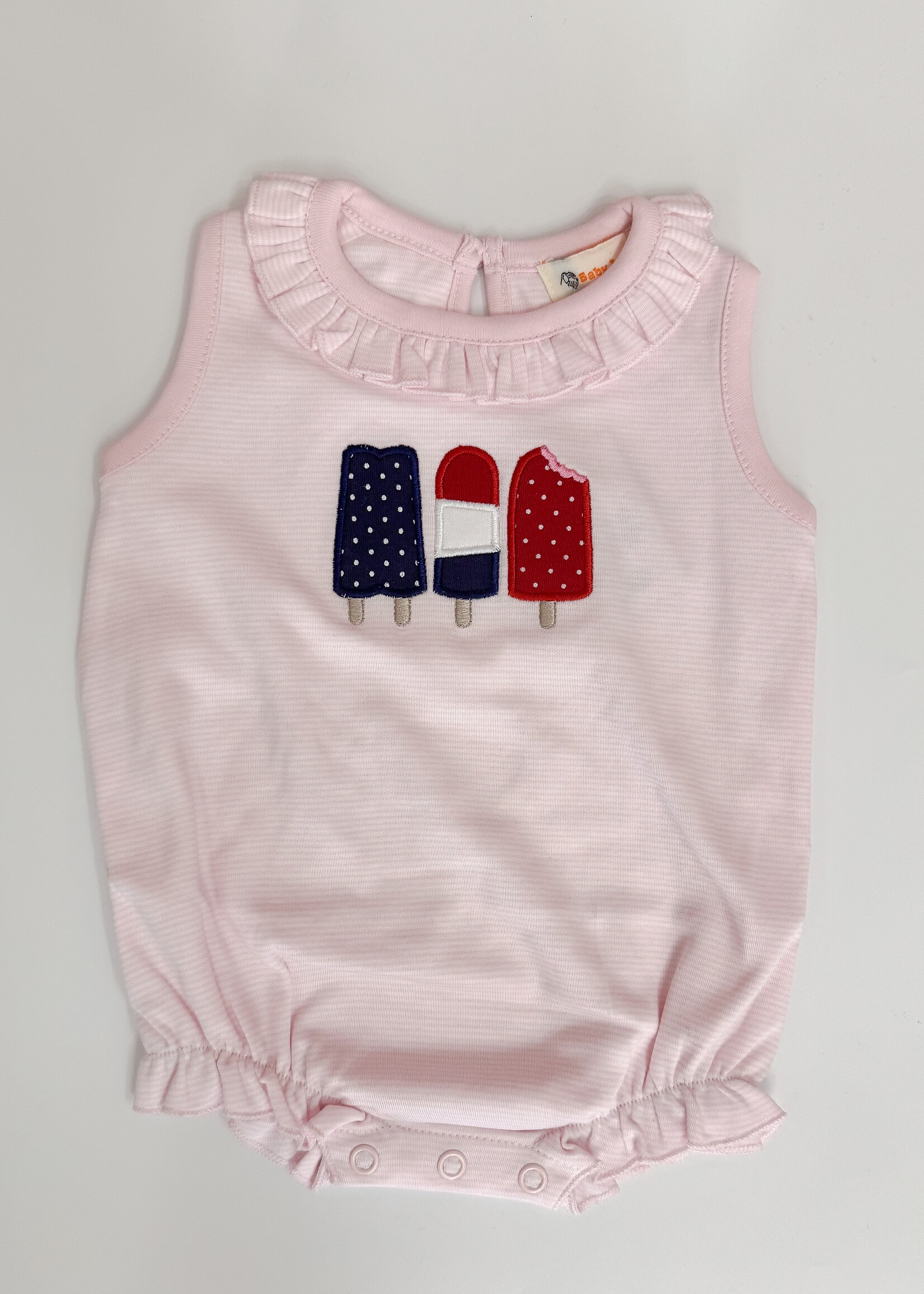 Luigi Kids Sleeveless Popsicle Romper