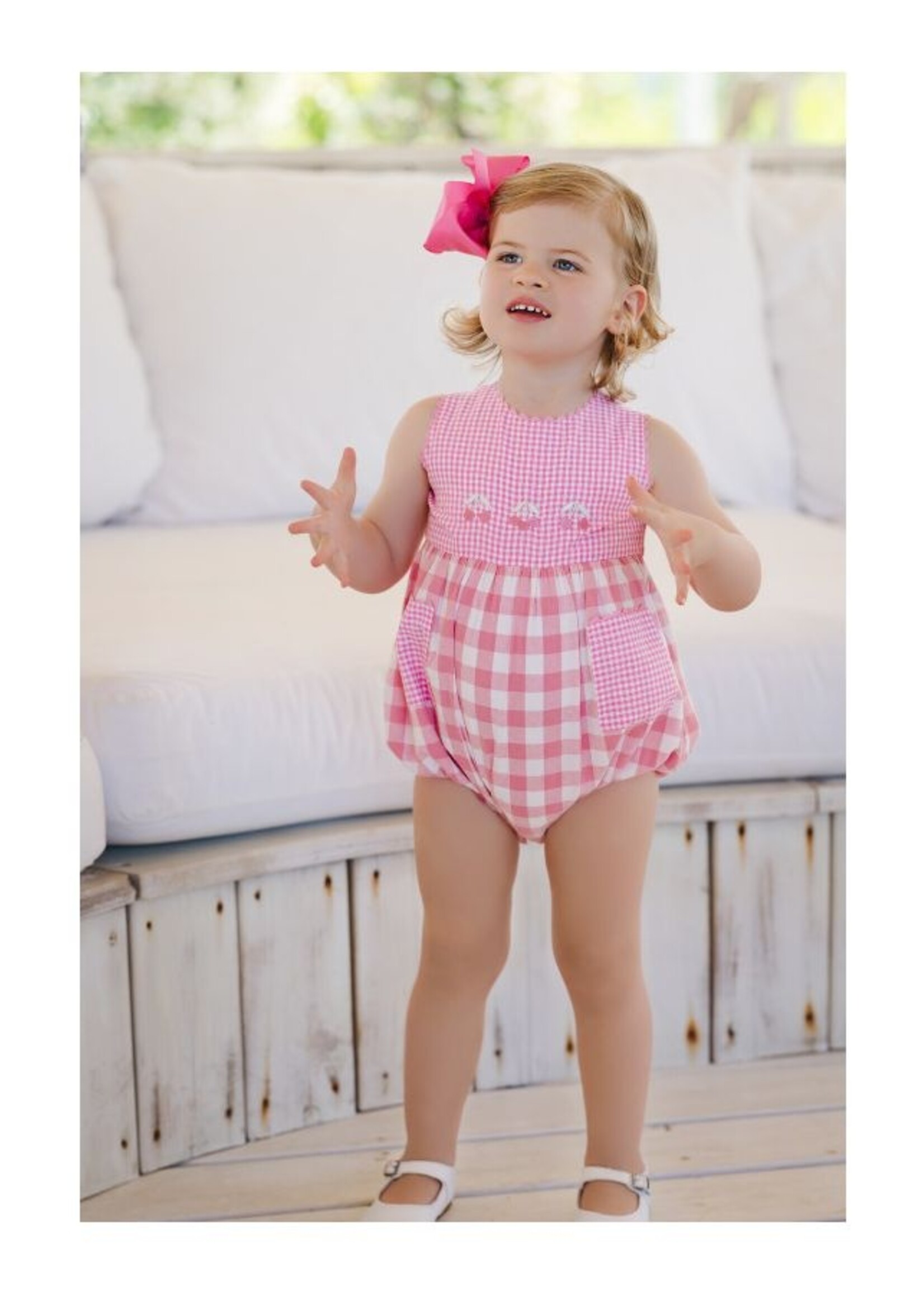 Sal & Pimenta Cherries Picnic Romper