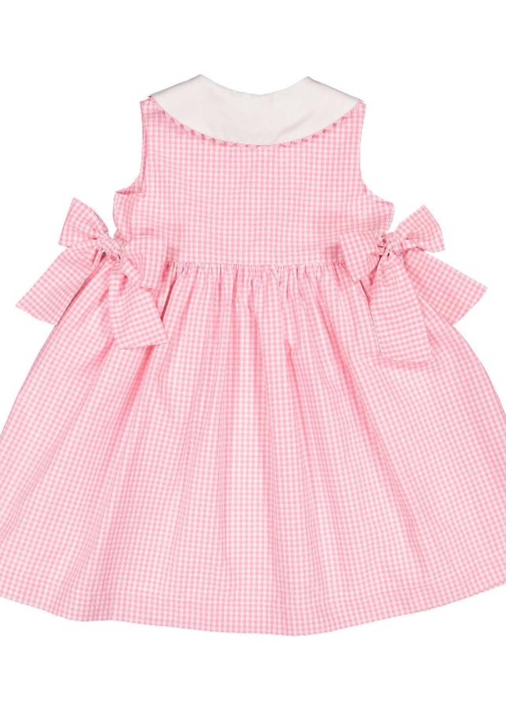 Sal & Pimenta Gingham Mix Pink Dress