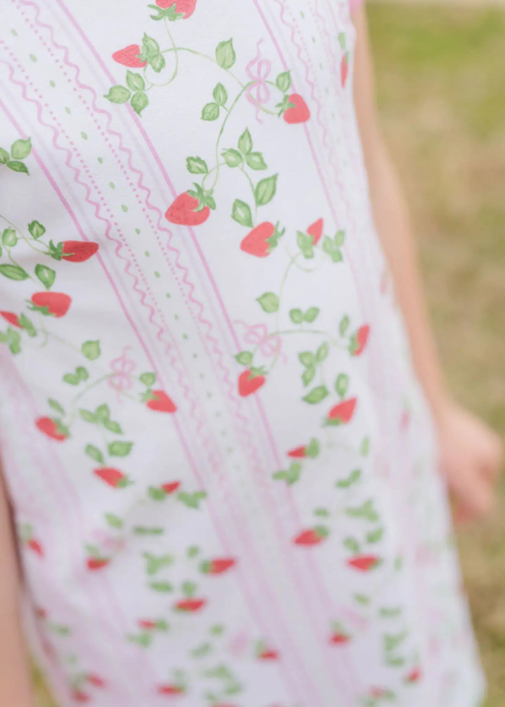 James and Lottie Strawberry Play Dress