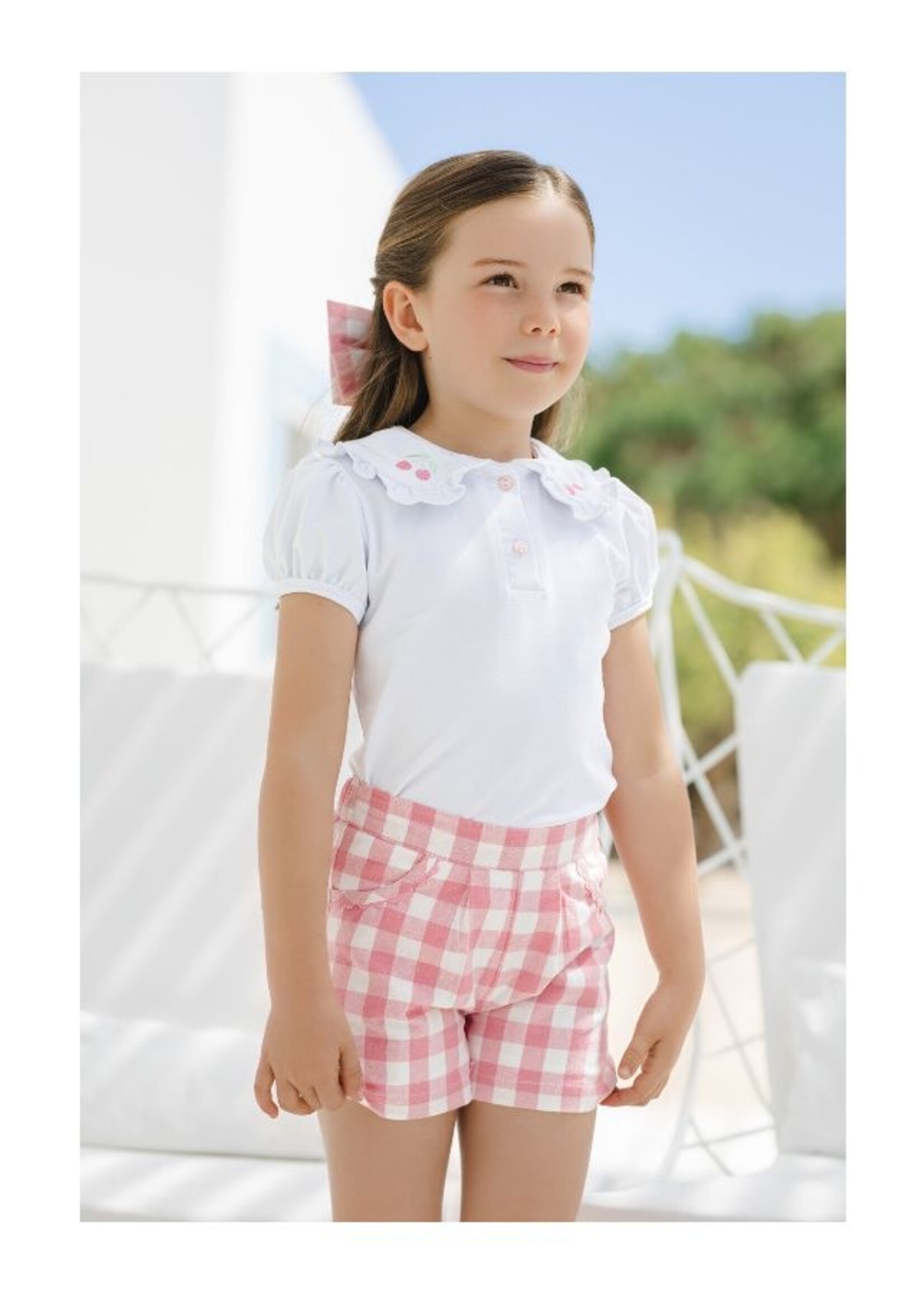 Sal & Pimenta Cherries Picnic Shorts