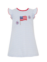 Claire and Charlie Flag Girls Dress