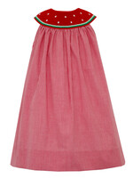 Anavini Watermelon Bishop Dress